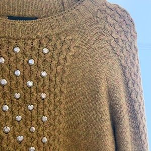 J. Crew Crewneck Cable Knit Sweater